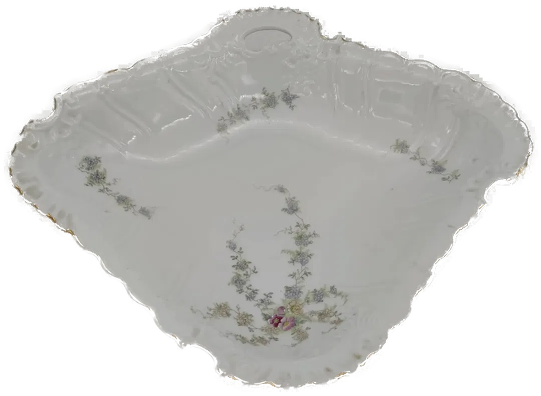 Pfeiffer Löwenstein Schlackenwerth Porzellan Schale - Bild 3