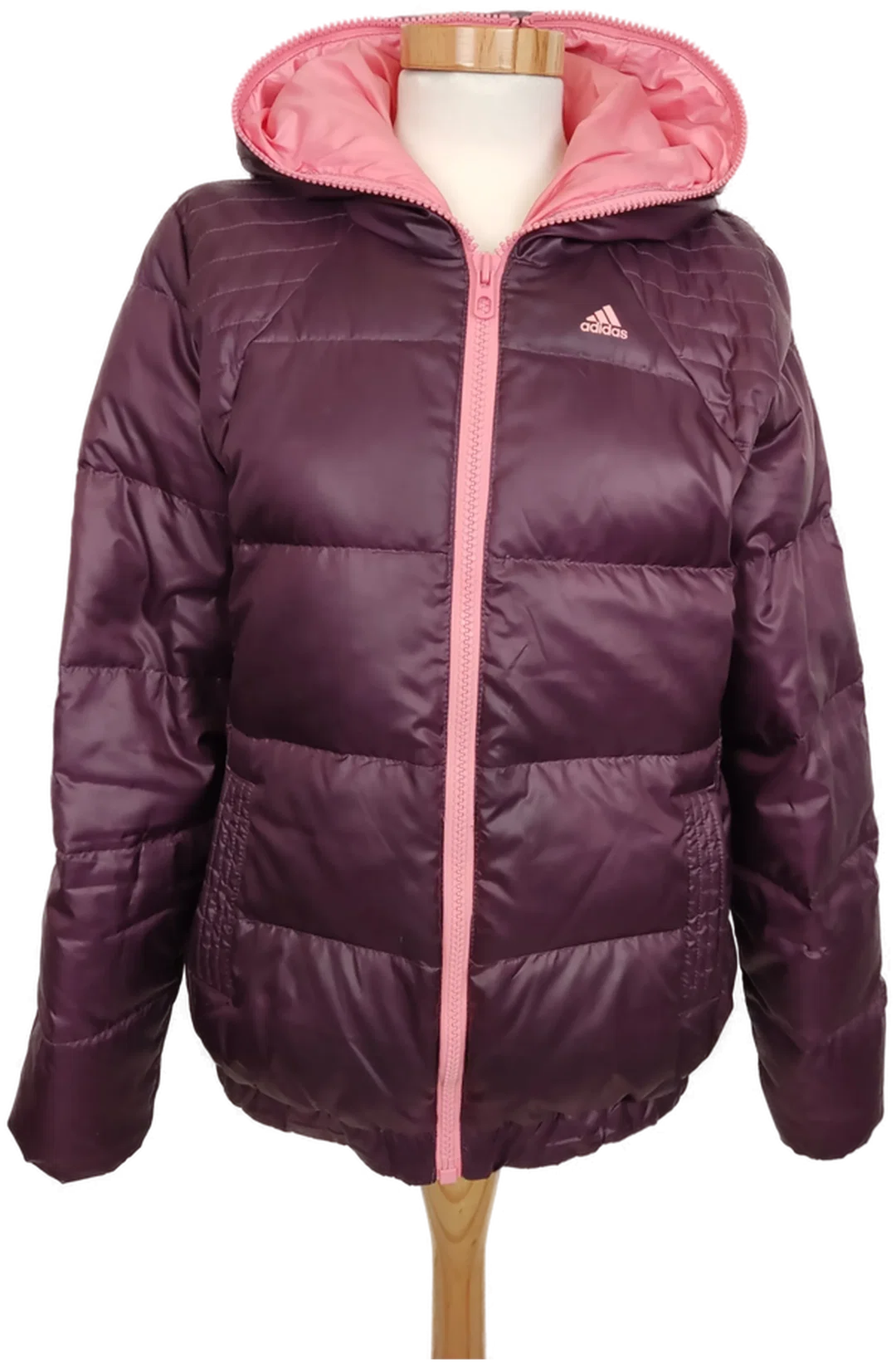 Adidas Damen Steppjacke aubergine Gr. 34-36 - Bild 4