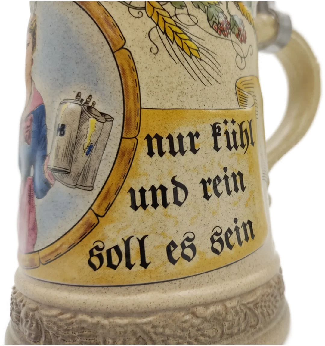 GERZ Steinzeug-Bierkrug in Originalverpackung – Bild 3