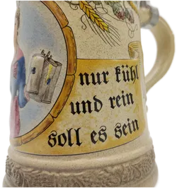 GERZ Steinzeug-Bierkrug in Originalverpackung - Bild 3