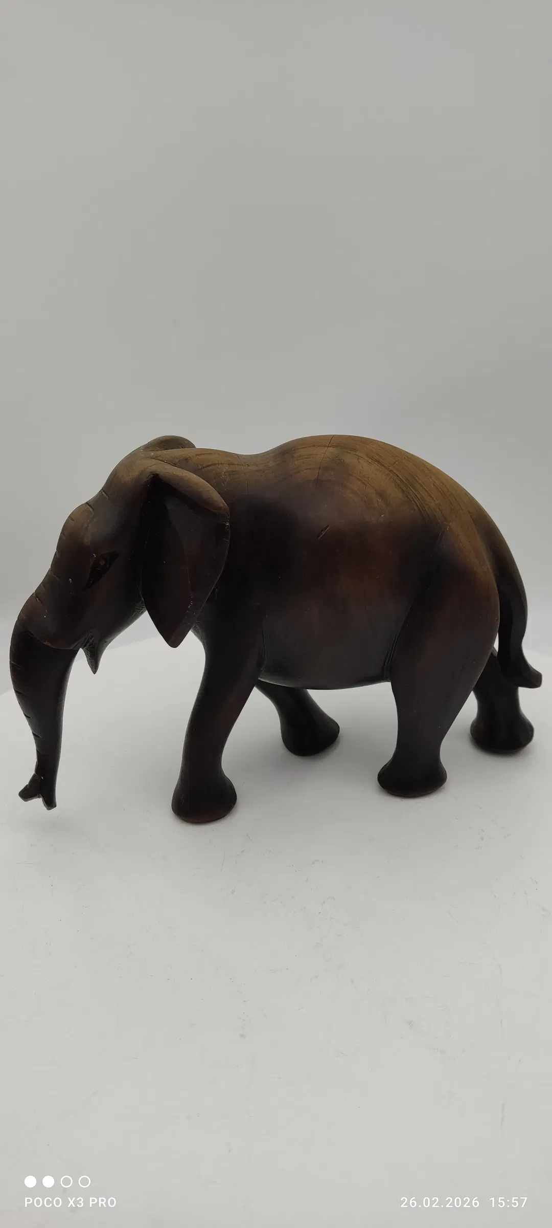 Holz Elefant Figur - Bild 4