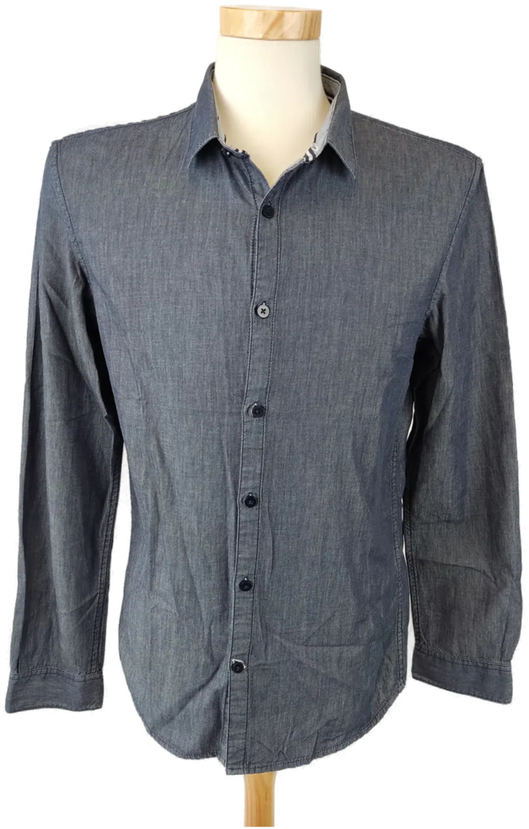TOM TAILOR Denim Herrenhemd blau - M - Bild 4
