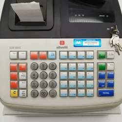 Registrierkassa Sonstige (Olivetti ECR 6800) | Einmaliges Fundstück - Bild 2