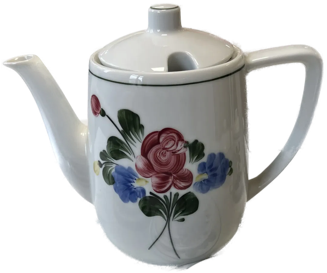 LILIENPORZELLAN Alpenflora 41teilig handbemalt - Bild 1