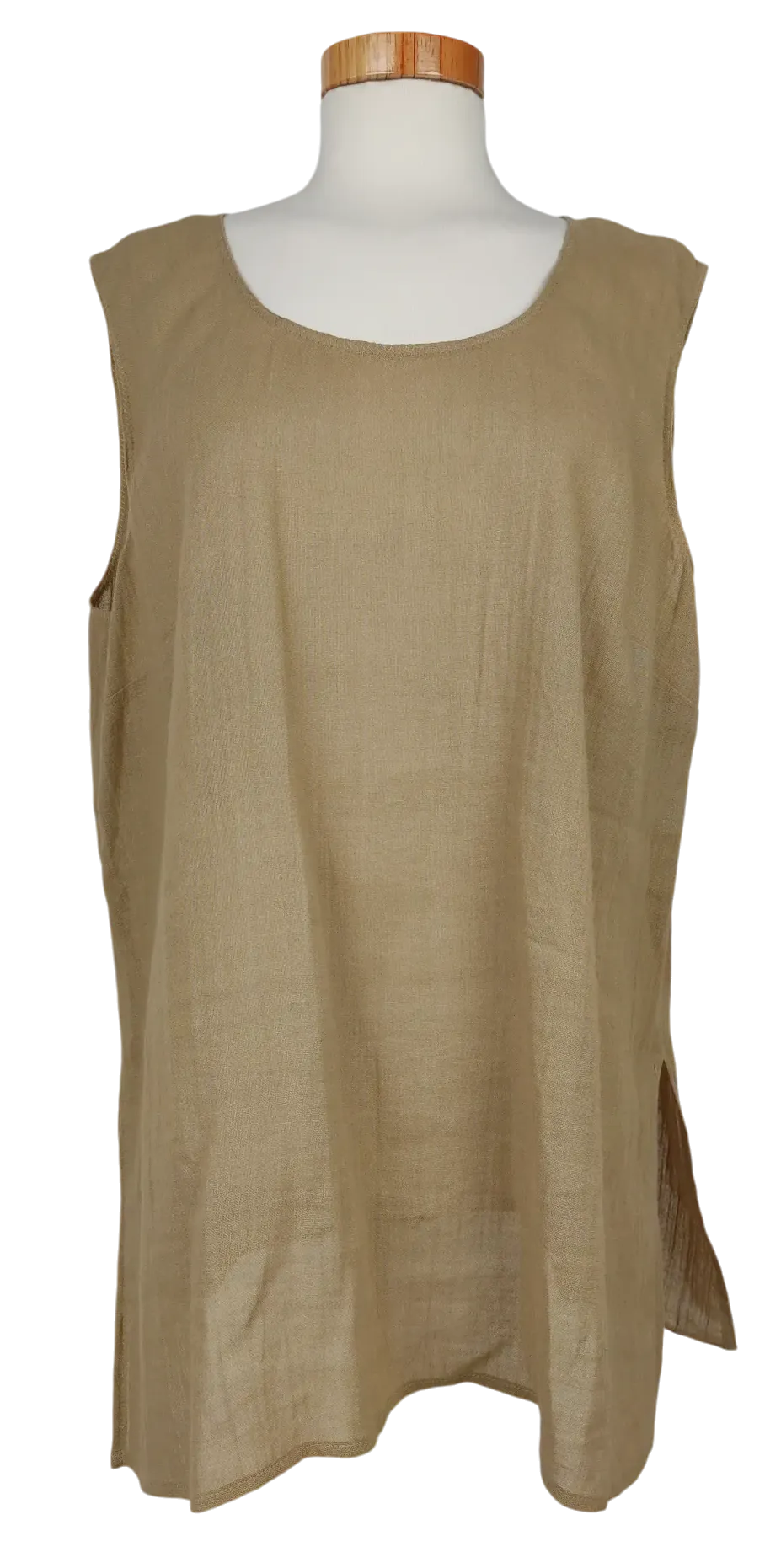 Vintage Piu' Donna Damen Ramie 3-Teiler, schlamm - Gr. XXL  – Bild 4