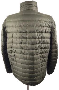 Herrenjacke aus Polyester Größe 56, Oliv | Zeitloser Look – Vorschau 3