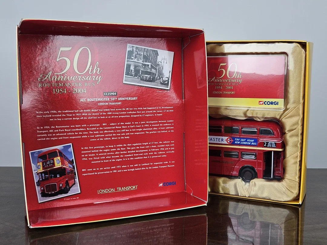 CORGI CC25904 50th Anniversary ROUTEMASTER BUS 1954-2004, London Transport  – Bild 2
