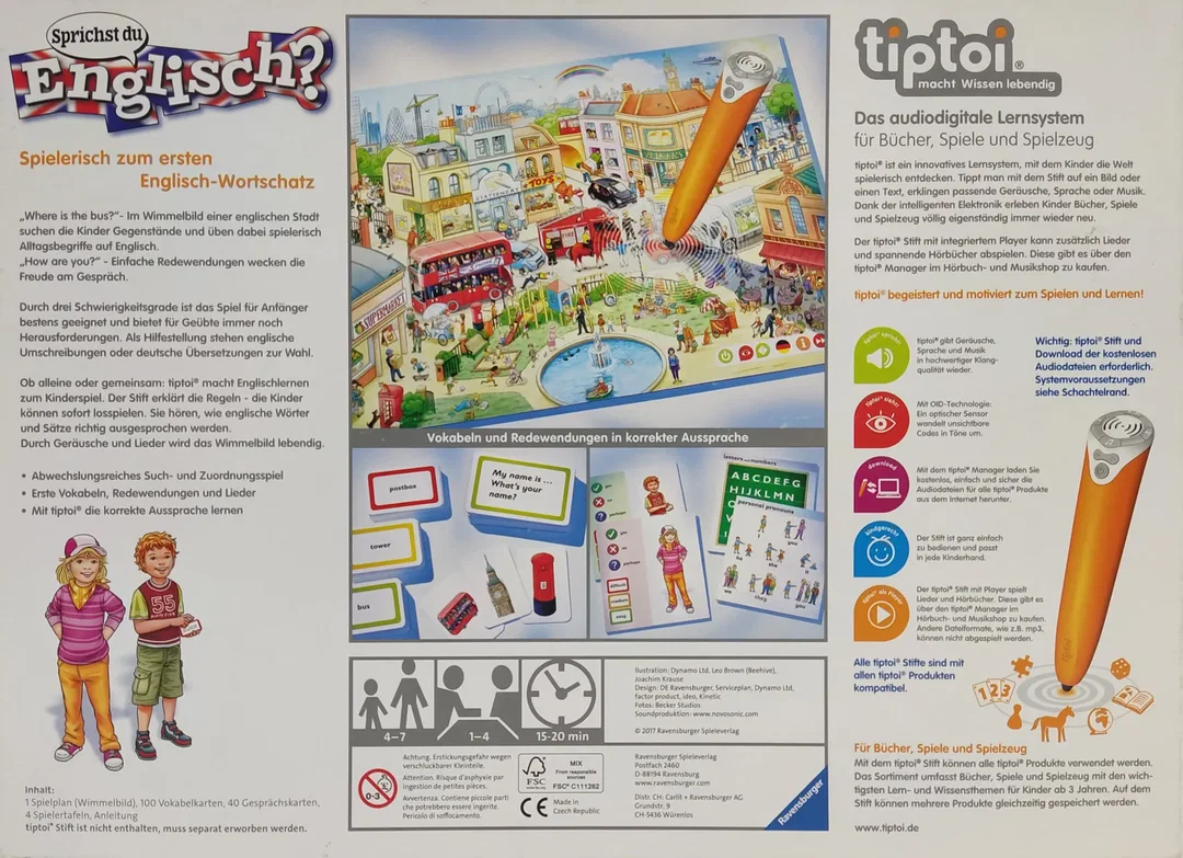 tiptoi® Sprichst du Englisch? - Lernspiel - Ravensburger  – Bild 2
