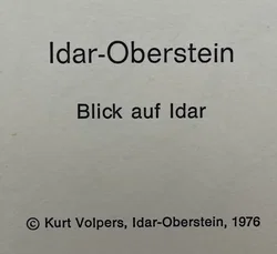 Prof. Horst Römer - Bildermappe - Idar-Oberstein 1976 – Vorschau 10