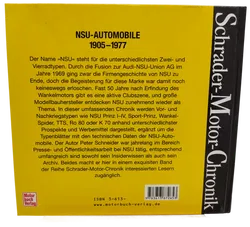 Buch Schrader-Motor-Chronik NSU-Automobile 1905-1977 - Bild 2