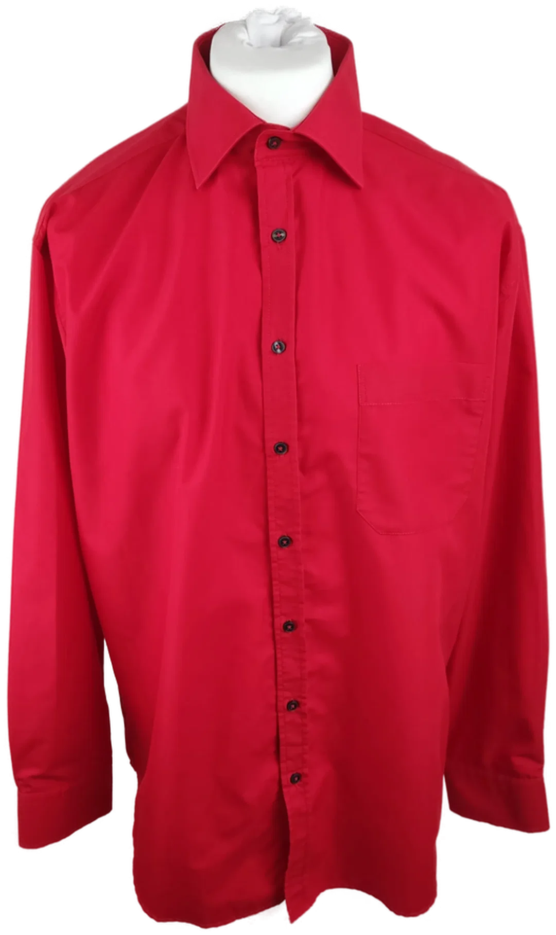 Herrenhemd Angelo Litrico Rot XL | Casual-Klassiker – Bild 1