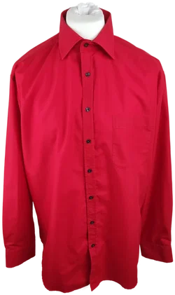 Herrenhemd Angelo Litrico Rot XL | Casual-Klassiker