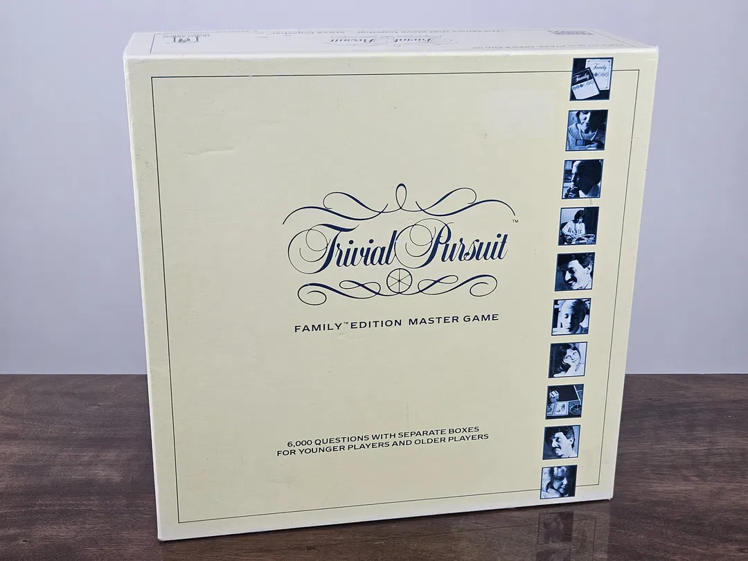 Trivial Pursuit Family Edition Master Game - Vintage Gesellschaftsspiel - Parker - Bild 4