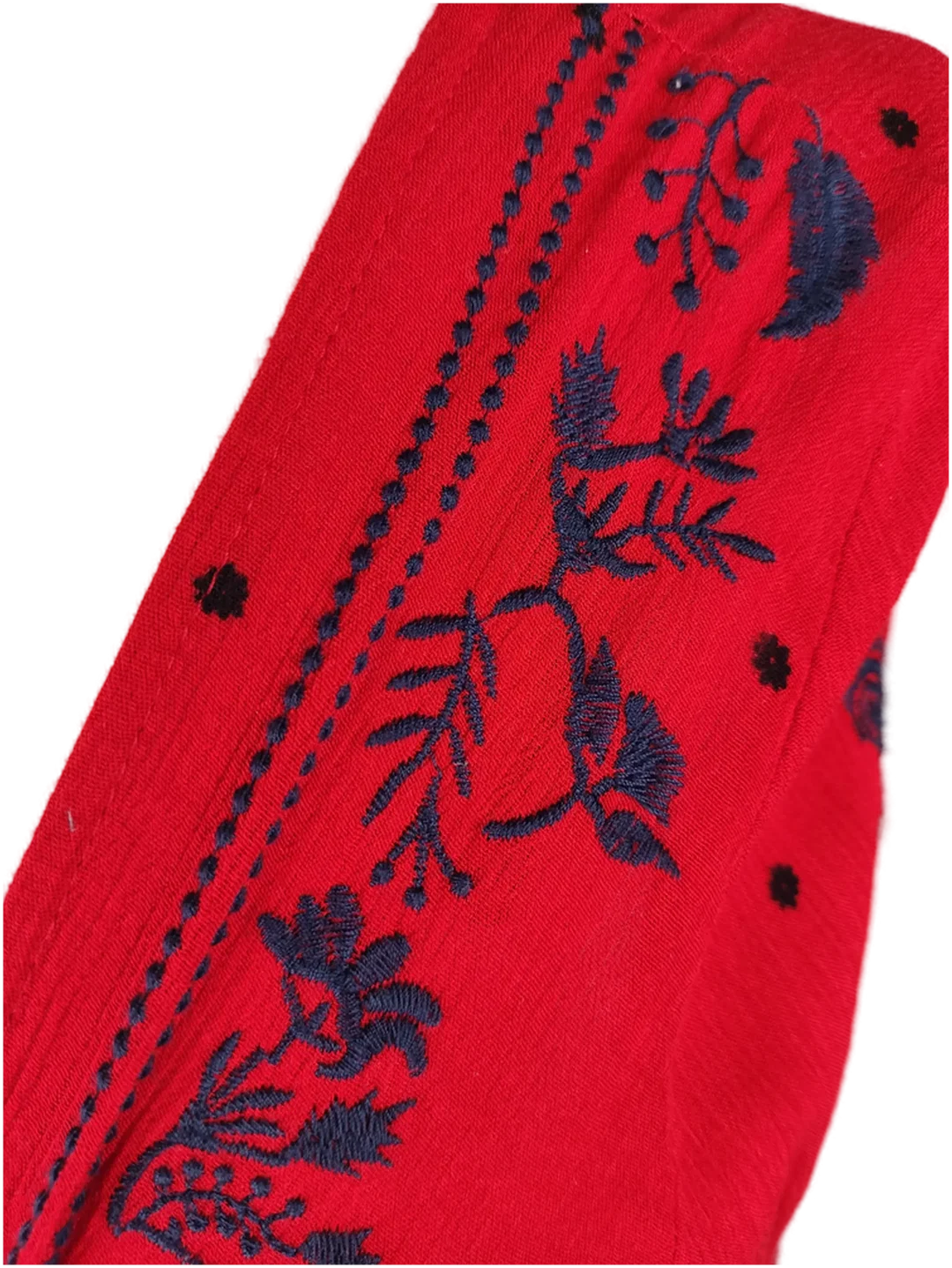 H&M Damenbluse rot- 34/XS – Bild 4