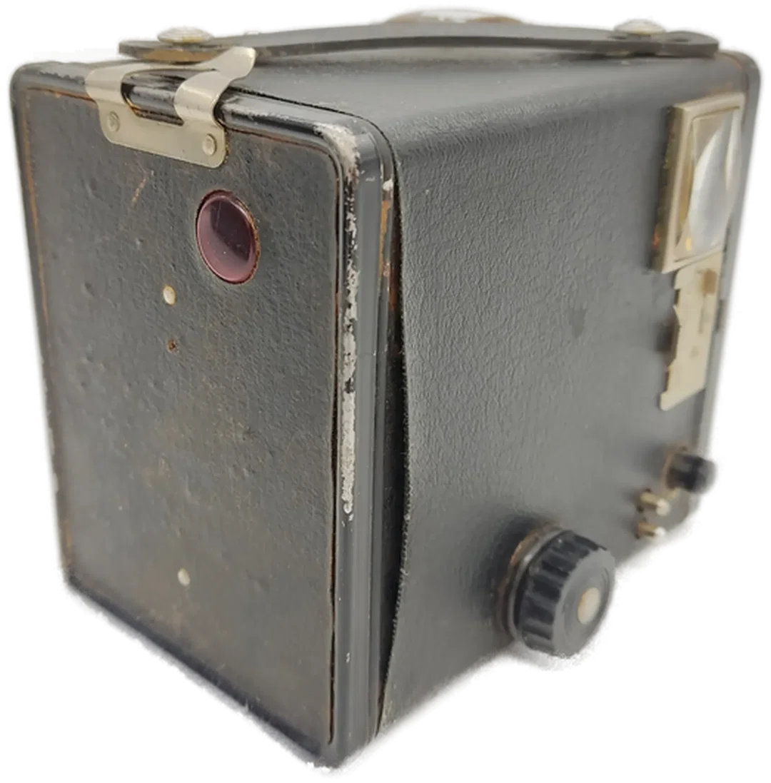 Kodak Brownie Six-20 Model D mit Blitzkontakt 1953-57 – Bild 4