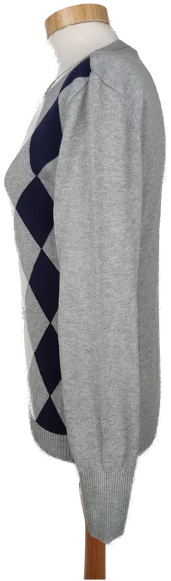 Tom Tailor Damen Bluse weiß/blau/grau kariert - M/38 - Bild 3