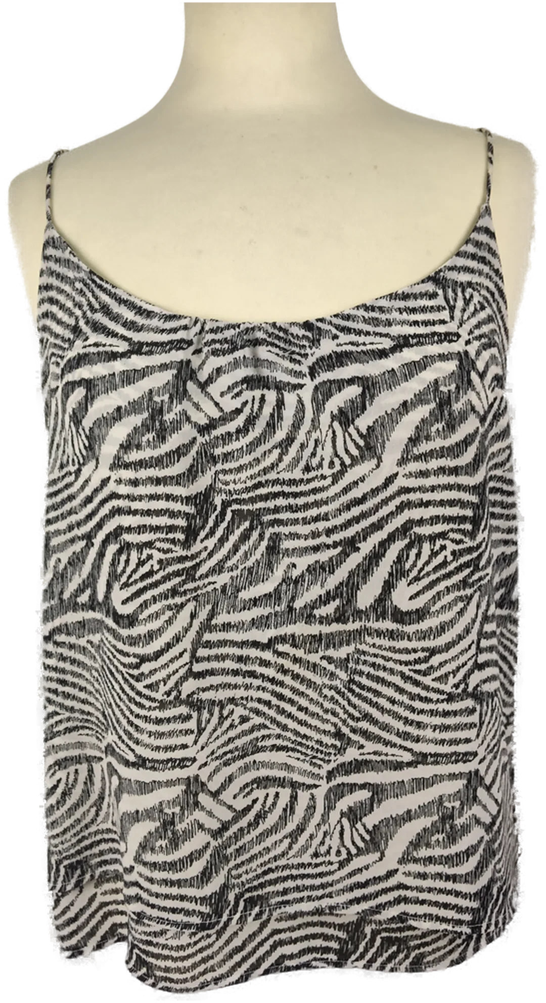 Damen Top H&M Animal-Print | Sommerliche Leichtigkeit - Bild 1