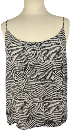Damen Top H&M Animal-Print | Sommerliche Leichtigkeit