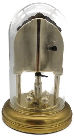 Kundo Vintage Tischuhr Magnetpendeluhr mit Glasdom - Bild 4