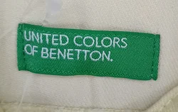 United Colors of Benetton Kinderweste gelb Gr. XXS - Bild 3