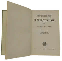 Buch Grundbegriffe der Elektrotechnik von Fritz Bergtold Zweiter Band - Bild 2