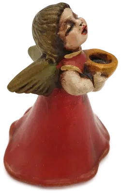 Kleiner Bozner Thun Engel mit Kerzenhalterung - ca. 10cm hoch - Bild 2