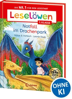 Leselöwen 1. Klasse - Notfall im Drachenpark -  Stütze & Vorbach