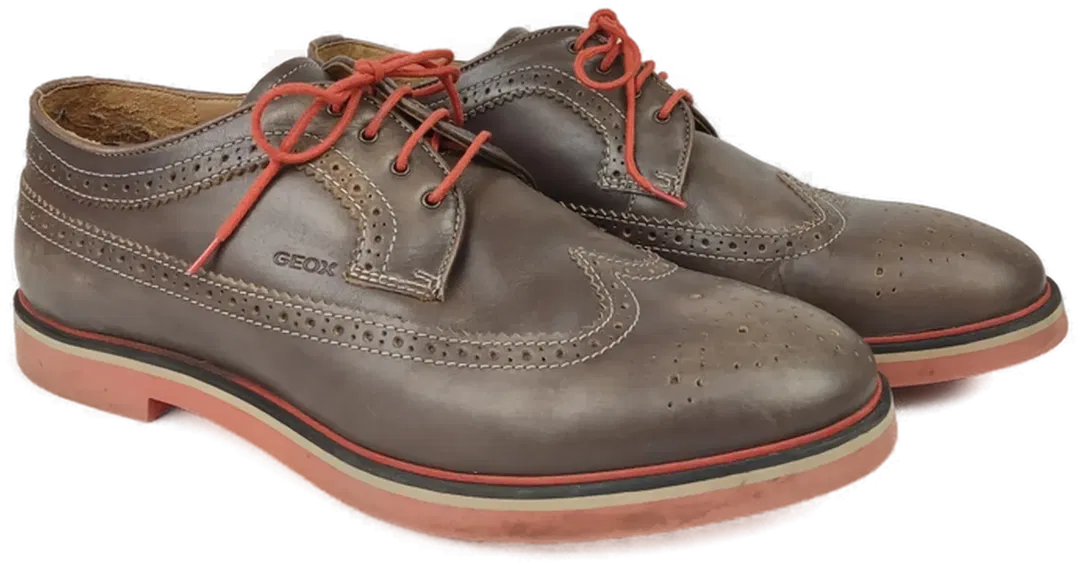 Geox Herren Schnürschuh, taupe - Gr. 43 - Bild 4