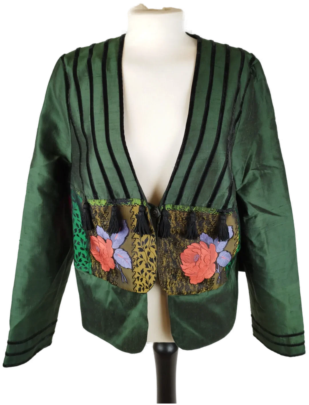 Kruger Dirndl Jacke - Gr. 46 / 100% Seide - Bild 4