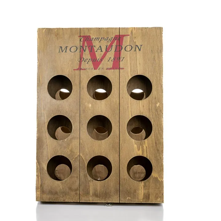 Wein- Champagnerflaschen Regal für 18 Flaschen "Montaudon" – Bild 2