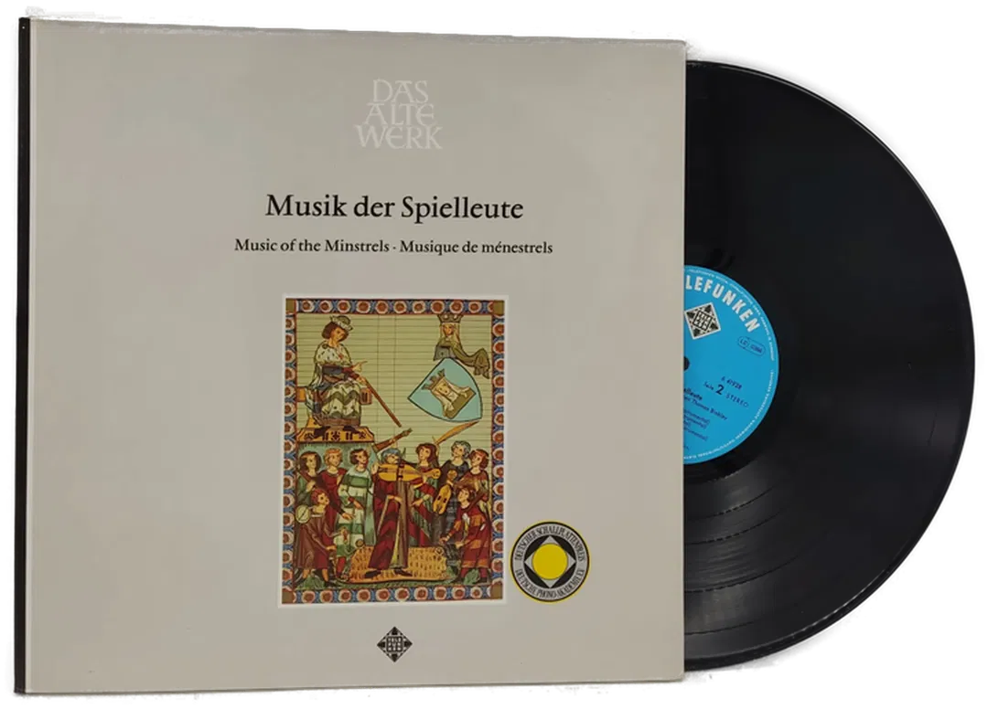 LP - Thomas Binkley, Studio Der Frühen Musik – Musik Der Spielleute - Vinyl - Bild 1