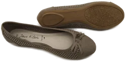 Jane Klain, Damenschuhe Ballerina, Gr. 42, Leder - Bild 2