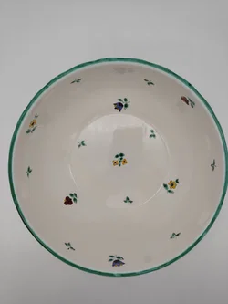 Gmunder Keramik - 2x Salatschüsseln 'Streublumen' - Bild 4