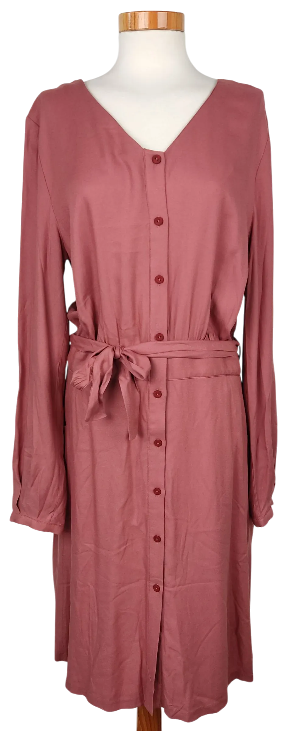 SKFK Damen Midikleid, altrosa - Gr. XL  - Bild 1