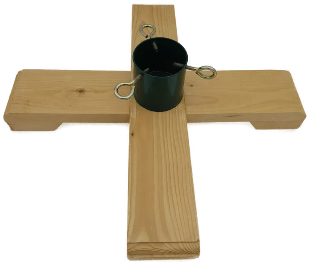 Weihnachtsbaumständer aus Holz - Bild 1