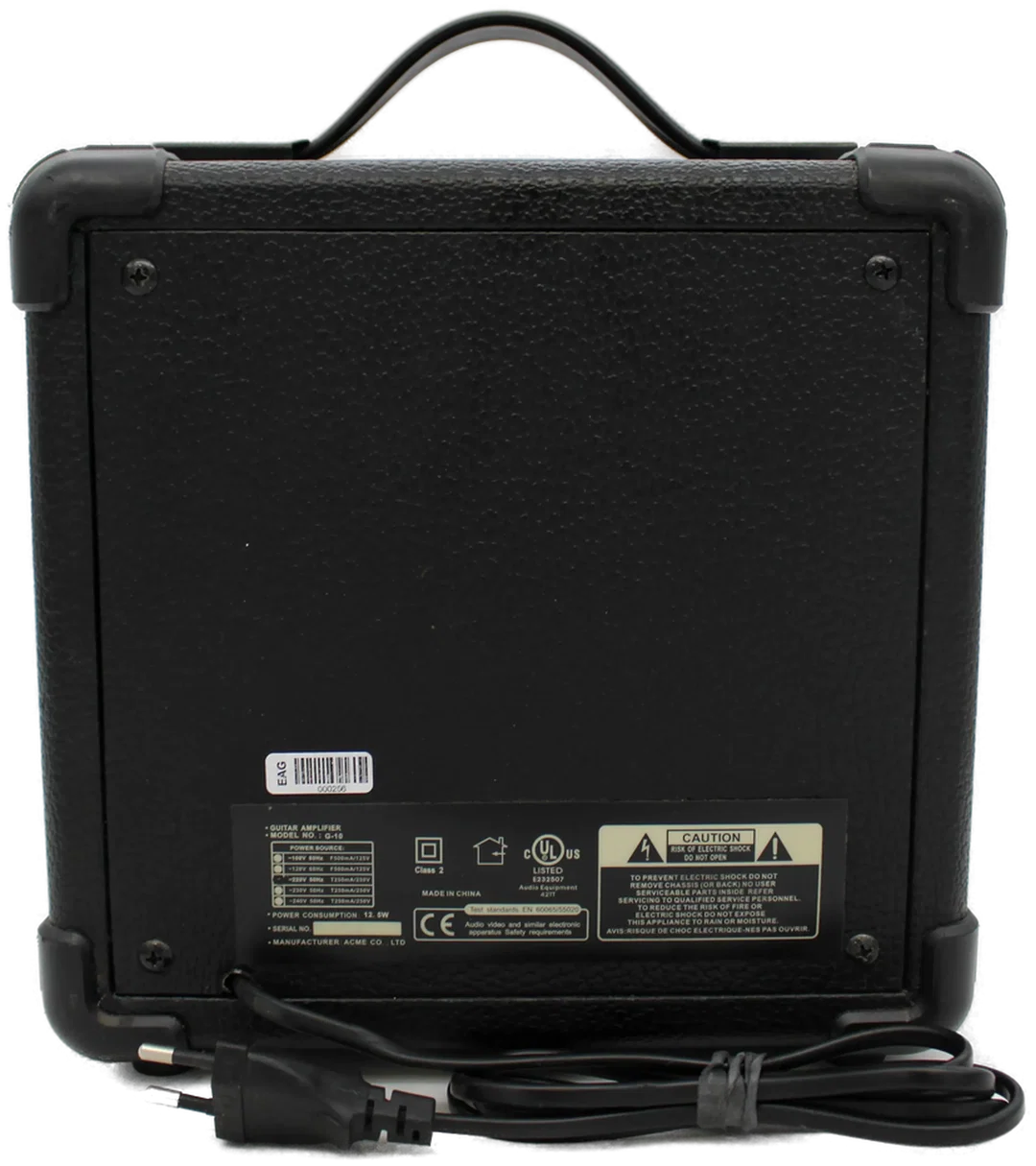 DG Instruments G-10 Gitarrenverstärker, 10 Watt, kompakter Übungsverstärker – Bild 4