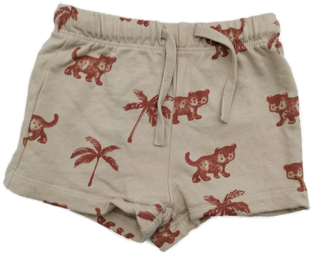 Bemusterte Babyshorts - Bundweite ca. 22cm / Länge ca. 18cm - Bild 1
