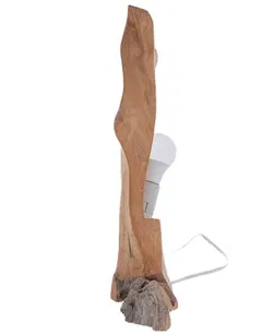 Tischlampe Holz Eigenbau  - Bild 3