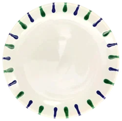 Gmundner Keramik - Dessertteller Traunsee (blau/grün) Ø 20 cm (2-teilig) – Vorschau 2