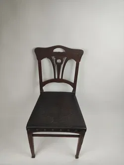 Antiker Holzsessel - Bild 4