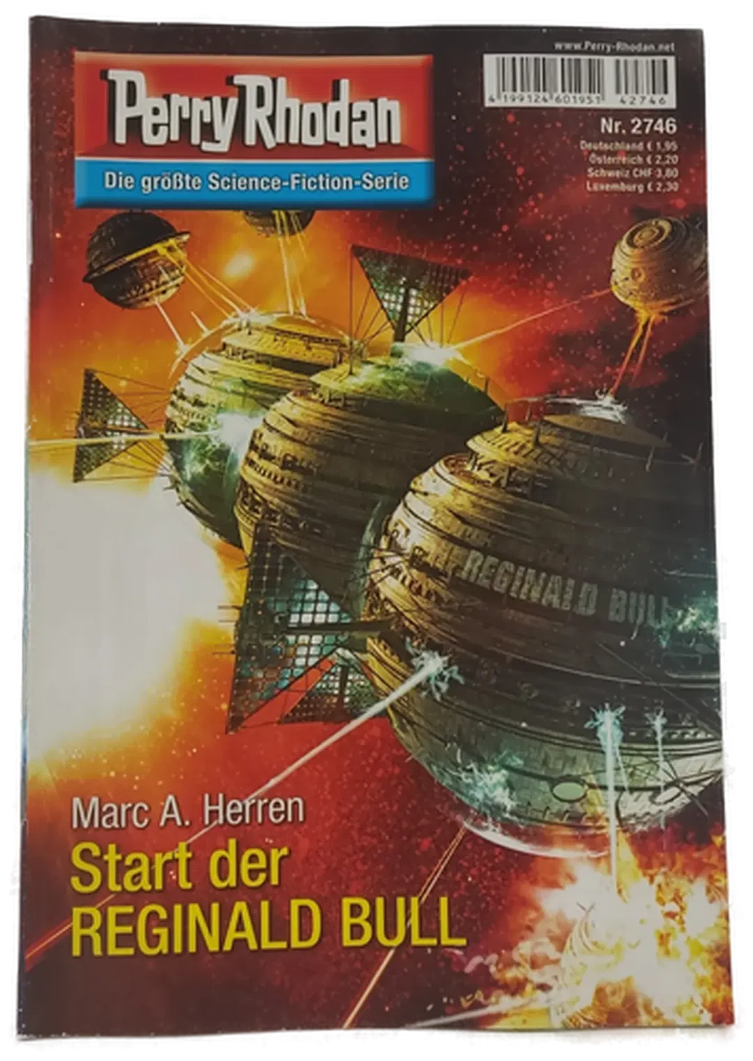  Romanheft Perry Rhodan Start der REGINALD BULL Erstauflage Nr. 2746 - Bild 1