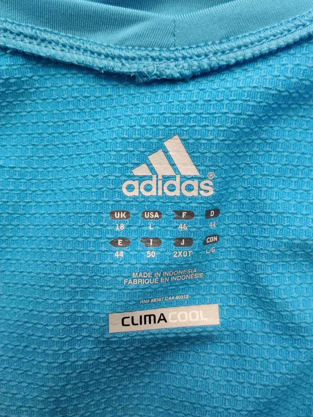 Adidas Damen T-Shirt Polyester Größe 44 | Trainingsfavorit – Bild 4