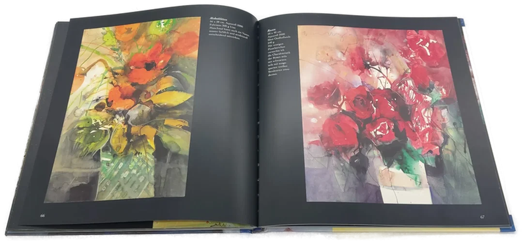 Buch "Blumen Aquarelle im Licht"  – Bild 2