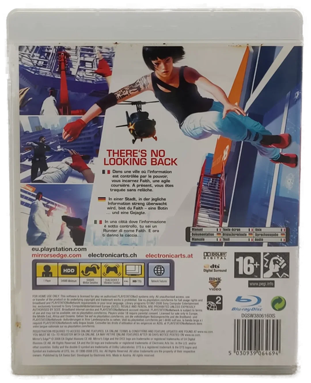 Playstation Sony PS3 Spiel "Mirror's Edge" – Bild 2