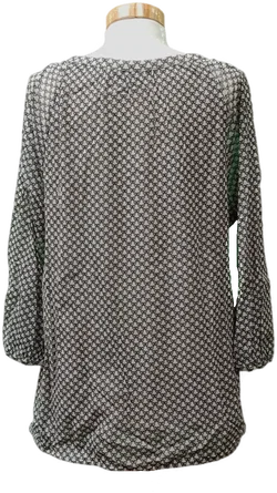 Comma Dreiviertel Bluse gemustert Gr. XL - Bild 2