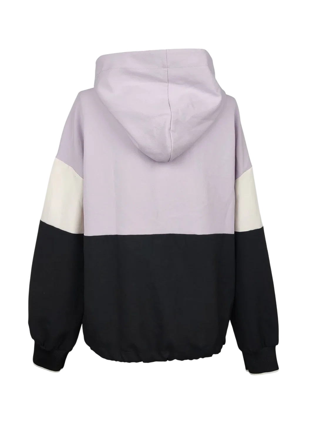 ZARA Damen Hoody Jacke, flieder/schwarz - Gr. M – Bild 2