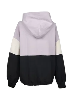 ZARA Damen Hoody Jacke, flieder/schwarz - Gr. M - Bild 2