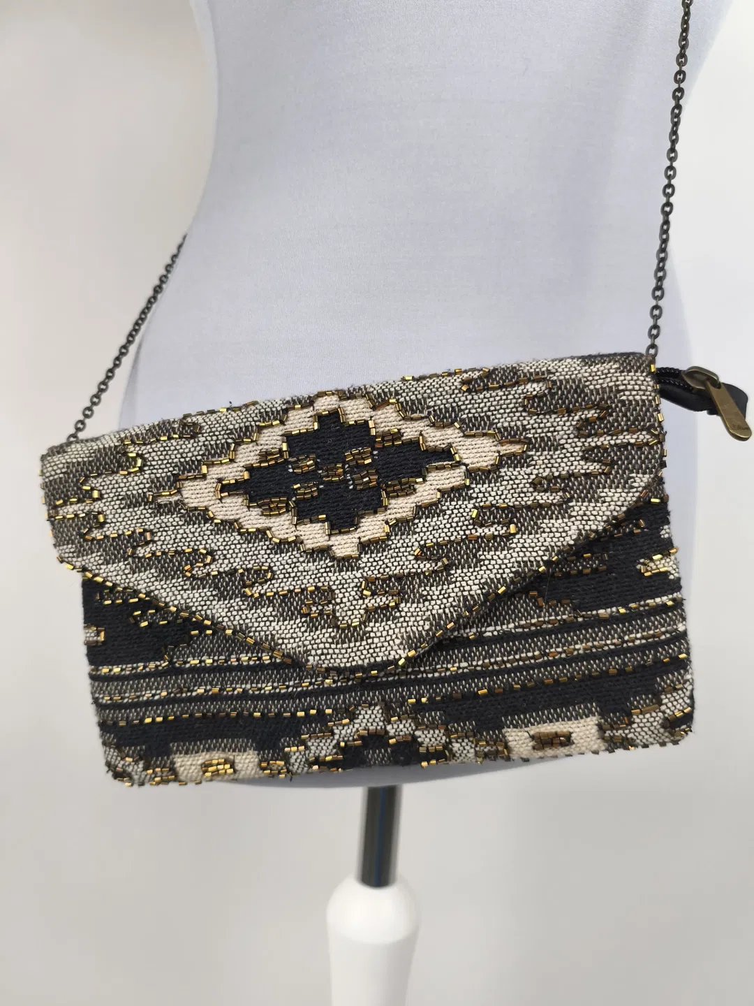 Clutch, Handtasche, s.Oliver, Perlen - Bild 4