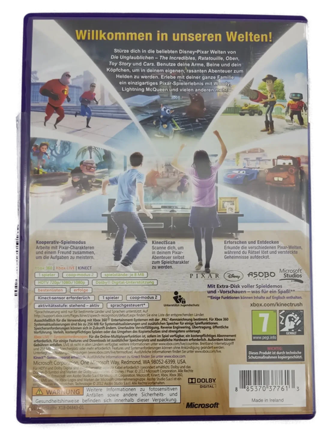 XBOX 360 - Kinect - Rush - ein Disney/ Pixar Abenteuer – Bild 2