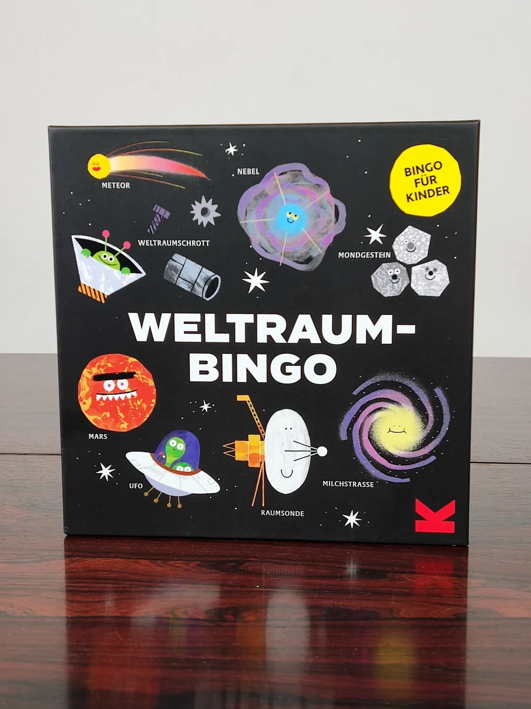 Weltraum Bingo - Gesellschaftsspiele - Laurence King – Bild 1